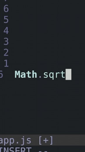 ThePrimeagen on Instagram: "Math.sqrt ? #softwareengineer #webdevelopment #javascript #programmerhumor #programming #coding"