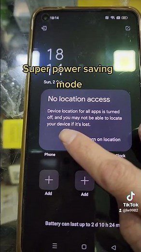 How to off super power saving mode on oppo phone?