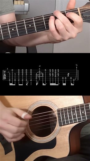 Seinfeld Theme --- Fingerstyle Guitar Tabs #seinfeld #guitar #shorts