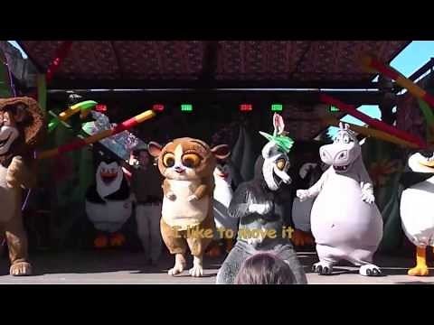 Madagascar Live Show at Chessington World of Adventures: Prepare to party, I like to move it.