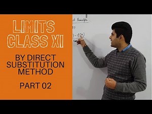 Limits Class 11th XI Part 02/ Direct substitution Method
