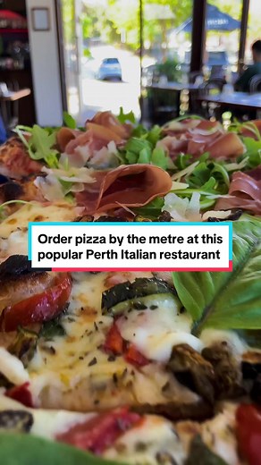 Order pizza by the metre at this popular Perth Italian restaurant. 🍕🍝 Always delivering a fantastic dining experience, we were excited to recently visit the new location of @Ischia Restaurant on Claisebrook Road in Perth. The gorgeous light-filled and contemporary dining space along with the high-quality delicious food that the team of Ischia are known for, makes this location a go-to spot for a lazy lunch or romantic dinner. Plus, parking is a breeze. Ischia Ristorante specialises in authenti