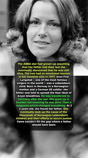 The ABBA😣Secret: Why Frida’s Father Was a Nazi Soldier? #history #viral