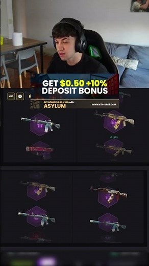 I GOT THE BEST EMERALD IN ALL OF CS2 (keydrop) - #shorts