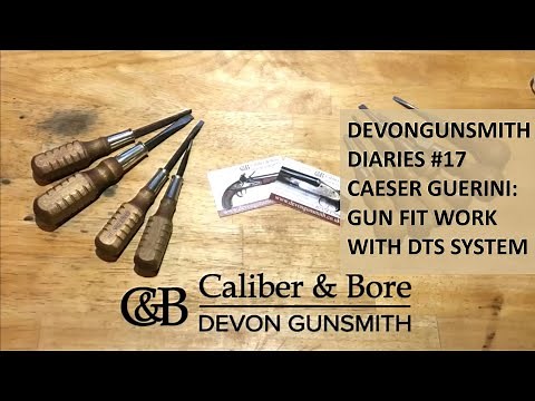 Devongunsmith Diaries #17 Caesar Guerini: Gun fit work with the DTS System