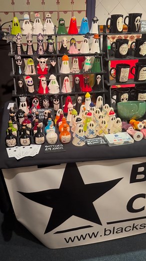 42 reactions · 3 comments | We are set up ready for the Gladstone Ceramics market  you can find us in the Tile Gallery #stoke #stokeontrent #potterythrowdown | Black Star Ceramics | Facebook