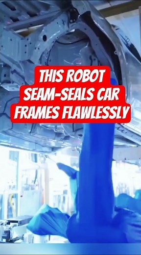 Seam Sealing Robots Are Redefining Car Assembly!