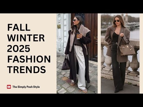 Fall / Winter 2025 Fashion Trends for Women Over 50 | Confidence & Elegance Style!