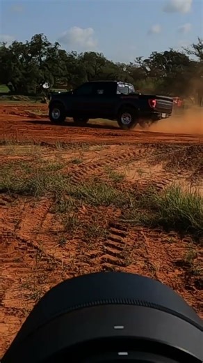 Ford Raptor Crashes Into Dirt Pile!