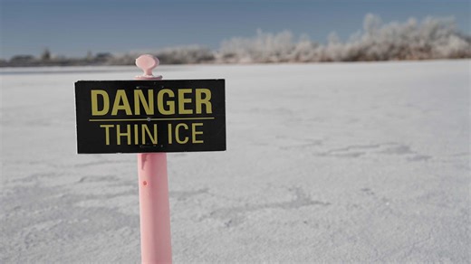 The ice is thinner and more dangerous on Canada's waterways this year, experts say