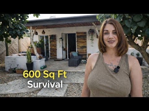 Living on $500/Month in a 600 Sq Ft Tiny Home 🏡💸