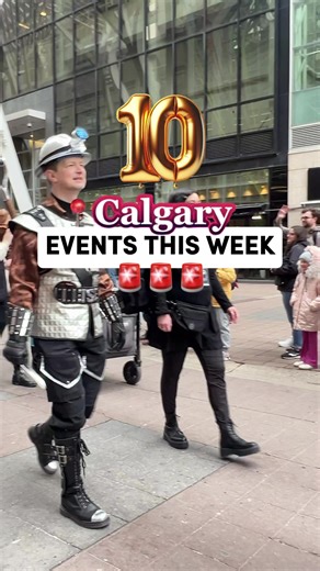 📲𝑭𝒐𝒍𝒍𝒐𝒘 @yyc.sociables 𝒇𝒐𝒓 𝒂𝒍𝒍 𝒕𝒉𝒆 𝒃𝒆𝒔𝒕 𝒀𝒀𝑪 𝒆𝒗𝒆𝒏𝒕𝒔! ⁠ --- Happy Sunday, friends! ☀️ Here’s just a taste of what’s going on this week in Calgary Apr 20 - 26, 2026 🔟FEAST ON FOURTH @4thstreetcalgary 📆Apr 22 - 26 9️⃣CALGARY VOLUNTEER FAIR @volunteeringyyc 📆Apr 23 8️⃣CALGARY FAN EXPO @calgaryexpo 📆Apr 23 - 26 7️⃣THE SHEEPDOGS @thesheepdogs 📆Apr 24 📍@greyeagleresort 6️⃣POW! PARADE OF WONDERS @calgaryexpo 📆Apr 24 5️⃣WIENIES & MARTINIS 📆Apr 25 📍@spruce_meadows 4️⃣T