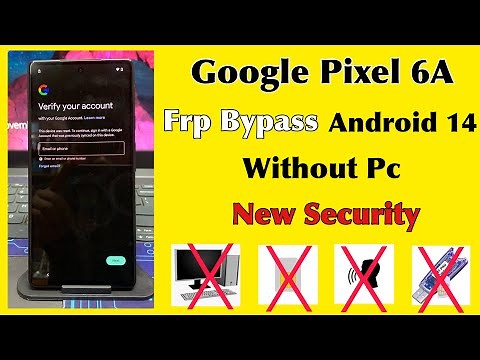 Google Pixel 6 | 6A | 6Pro | Android 14 Frp Bypass | Without Pc | Google Pixel Forgot Password