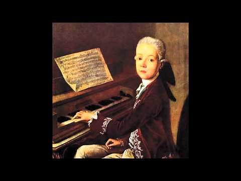 W. A. Mozart - KV 8 - Sonata for keyboard & violin in B flat major