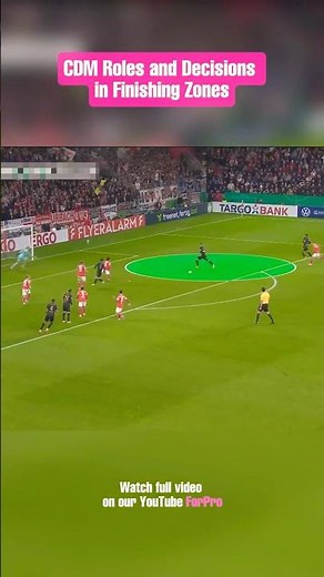 CDM Roles & Decisions in Finishing Zones 🧠⚽ #football #soccer