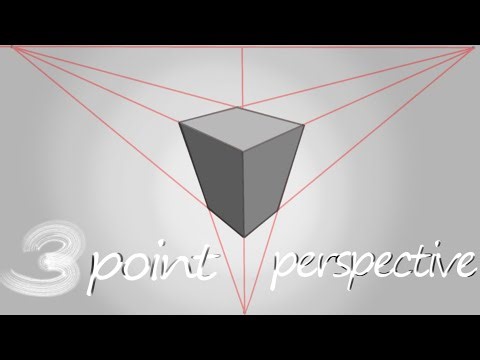 How To Draw 3 Point Perspective | Beginners Drawing Tutorial |