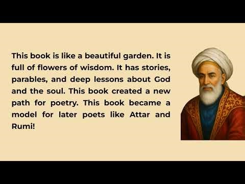 Sanai: The Revolutionary Poet | Learn English with Stories