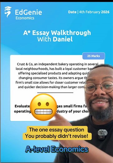 One of the most understated essay topics you probably ignored! #essay #alevels #revision #economics #classes