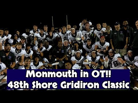 Monmouth 13 Ocean 7 (OT) | 48th All Shore Gridiron Classic