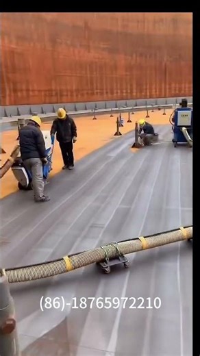 Floor Shot Blasting Machine: Efficiency Rust Removal for Bottom Oil Storage Tank