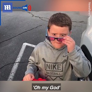 76K views · 166 shares | This boy has the best reaction to seeing color for the first time! ❤️ | Daily Mail Video | Facebook