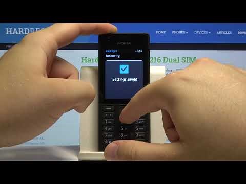 How to Open Settings in NOKIA 216 – Adjust Settings