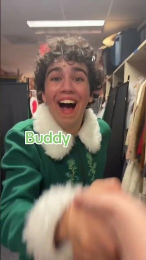 Elf the Musical Jr! #shakemyhandincharacter #elfthemusical #hockinsonhighschool #highschooltheater