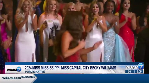 Purvis native crowned 91st Miss Mississippi