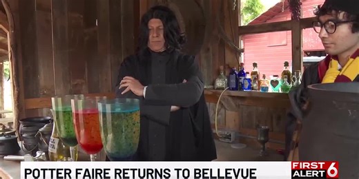 Potter Faire brings series to life at Bellevue Berry Farm