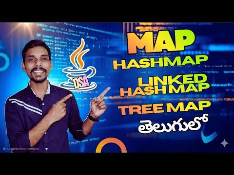 #11 Map in Data Structures in Java in Telugu #dsaintelugu #javaprogrammingtelugu