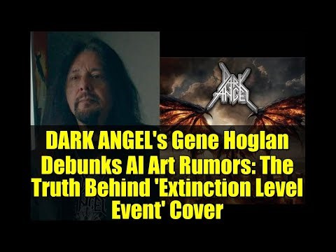 DARK ANGEL's Gene Hoglan Debunks AI Art Rumors: The Truth Behind 'Extinction Level Event' Cover