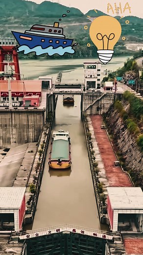 4.3K views · 12 reactions | See how ships navigate different water levels. #CanalLock #ShipNavigation #WaterLevelAdjustment #MaritimeEngineering #CanalSystems | Let me Share | Facebook