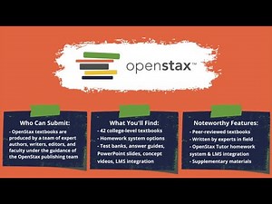 OpenStax: Searching OER Repository Tutorials