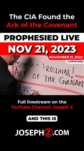 730K views · 11K reactions | The CIA Found the Ark of the Covenant! | Fulfilled Prophetic Word - Joseph Z #arkofthecovenant #CIA #ark #prophecy #josephz | Joseph Z | Facebook