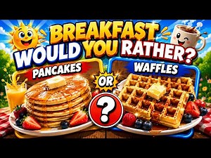 Would you Rather? 🥓 Breakfast Edition | Brain Break | Kids Movement Activity | PhonicsMan Fitness