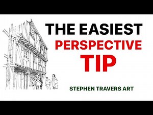 The Easiest Perspective Tip - This is the technique I always use.