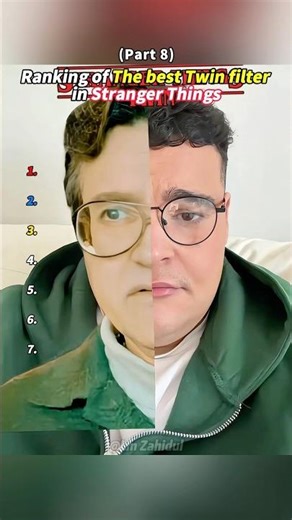 Ranking of the best Twin filter in Stranger Things Pt.8#strangerthings #ranking #tiktok #trending #f