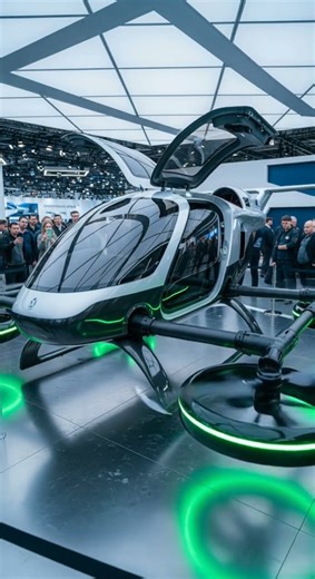 2025 Next-Gen eVTOL Drone Vehicle Showcase Revolutionary Flight Tech #eVTOL #DroneTech #Innovation