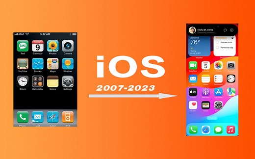 苹果iOS经典回顾，从iPhoneOS1到iOS17，那一代最经典？