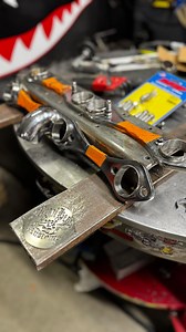 1.7K views · 29 reactions | Just close your eye balls and pull the trigger. It’s that easy 藍 @metalheadkustomsinc has never fabricated a set of headers for a small block Chevy. The header tooling was modified to accept the LT1 flanges. Now it’s time to make magic! #metalheadkustoms #customexhaust #lt1 #longtubeheaders #arp | Metalhead Kustoms | Facebook