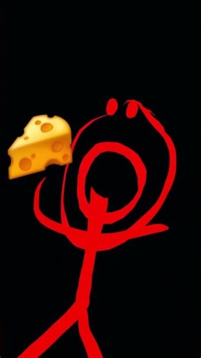 The cheese man shouts songs