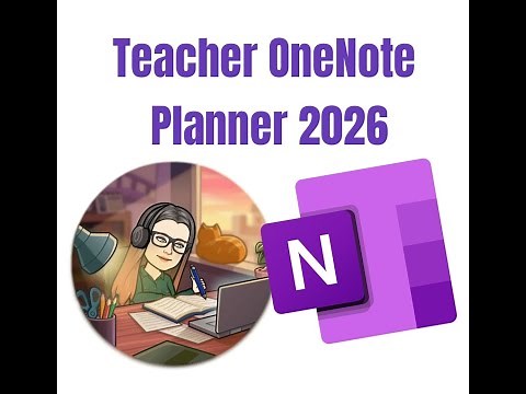 2026 OneNote Teacher Planner