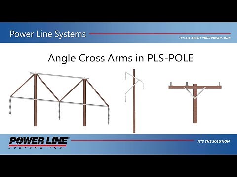 Angle Cross Arm Checks in PLS-POLE