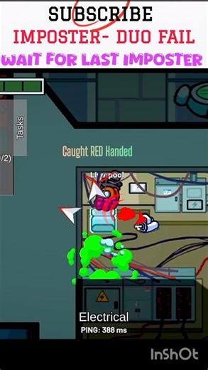 The [WORST] Duo In Among Us History 🤡 #amongus #shorts #sus