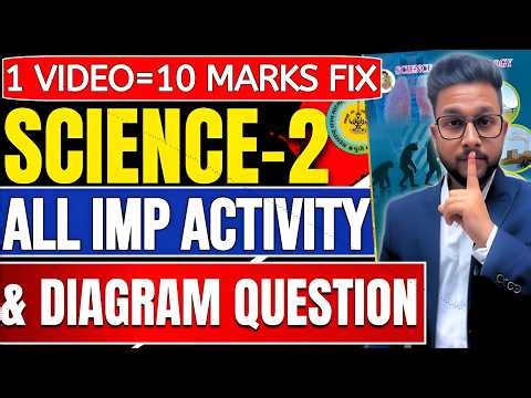10TH SCIENCE 2 ALL IMP ACTIVITY & DIAGRAM QUESTIONS | CLASS 10 SCIENCE 2 BOARD 2026 | JR TUTORIALS