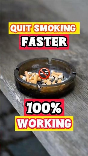QUIT SMOKING FAST 🚭 – The Real Method That Works #viralshorts #health