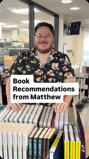 Anythink Libraries on Instagram: "Matthew, our Adult Fiction Book Buyer, has read 200+ books this year and his recs hit every time."