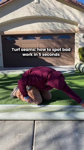 How to Spot Bad Artificial Turf Seams in Seconds