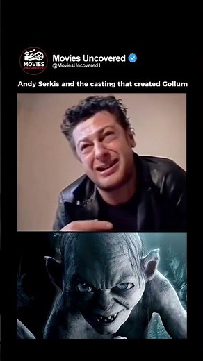 Is This How Gollum Was Created? 🤯🤯🤯 #movie #cinema #behindthescenes