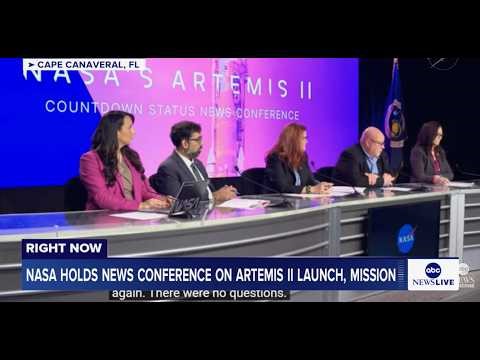 NASA holds news conference on Artemis II launch: LIVE